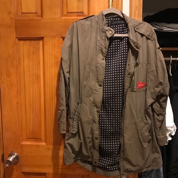 Zara Woman Green Utility Anorak Jacket sz S - Picture 1 of 7